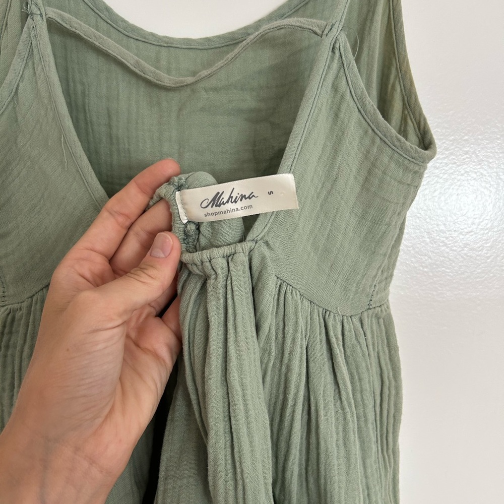 Mahaina light green dress